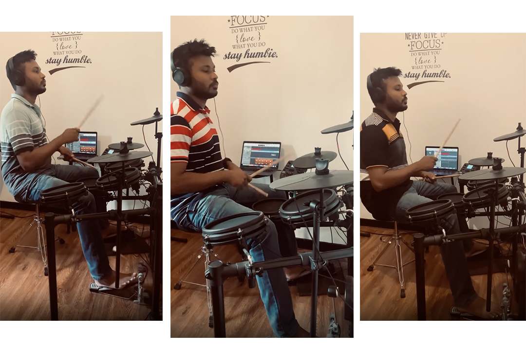 Drumming video